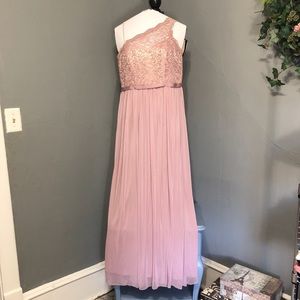 David’s Bridal Light Pink Bridesmaids Dress